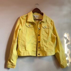 Yellow Jean Jacket